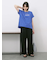 ロゴ刺繍フレンチスリーブTシャツ