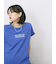 ロゴ刺繍フレンチスリーブTシャツ