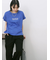 ロゴ刺繍フレンチスリーブTシャツ