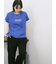 ロゴ刺繍フレンチスリーブTシャツ