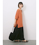 リネンタッチワイドブラウス