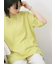 リネンタッチワイドブラウス