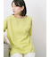 リネンタッチワイドブラウス
