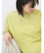 リネンタッチワイドブラウス