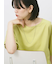 リネンタッチワイドブラウス