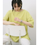 リネンタッチワイドブラウス