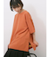 リネンタッチワイドブラウス