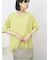 リネンタッチワイドブラウス