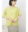 リネンタッチワイドブラウス