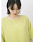 リネンタッチワイドブラウス