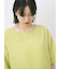 リネンタッチワイドブラウス