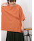 リネンタッチワイドブラウス