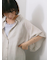 フレアギャザーブラウス