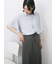 フレアギャザーブラウス