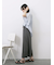 フレアギャザーブラウス
