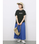 【Made in India】ボイルギャザースカート