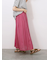【Made in India】ボイルギャザースカート