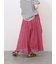 【Made in India】ボイルギャザースカート