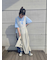 ◎前後2wayサイドスリットワンピース