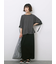 ◎【接触冷感】ベロアラインリボンTシャツ