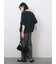 ◎【接触冷感】ベロアラインリボンTシャツ