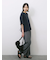 ◎【接触冷感】ベロアラインリボンTシャツ