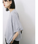 ◎【接触冷感】ベロアラインリボンTシャツ
