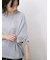 ◎【接触冷感】ベロアラインリボンTシャツ