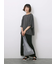 ◎【接触冷感】ベロアラインリボンTシャツ