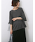 ◎【接触冷感】ベロアラインリボンTシャツ