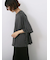 ◎【接触冷感】ベロアラインリボンTシャツ