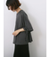 ◎【接触冷感】ベロアラインリボンTシャツ