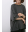 ◎【接触冷感】ベロアラインリボンTシャツ