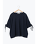 ◎【接触冷感】ベロアラインリボンTシャツ