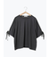◎【接触冷感】ベロアラインリボンTシャツ