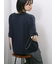 ◎【接触冷感】ベロアラインリボンTシャツ