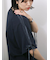 ◎【接触冷感】ベロアラインリボンTシャツ