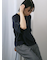 ◎【接触冷感】ベロアラインリボンTシャツ