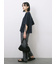 ◎【接触冷感】ベロアラインリボンTシャツ
