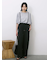 ◎【接触冷感】ベロアラインリボンTシャツ