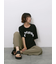 ◎【接触冷感】シャーリングドッキングTシャツ