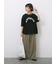 ◎【接触冷感】シャーリングドッキングTシャツ