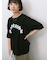 ◎【接触冷感】シャーリングドッキングTシャツ
