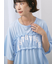 ◎【接触冷感】シャーリングドッキングTシャツ