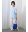 ◎【接触冷感】シャーリングドッキングTシャツ