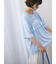 ◎【接触冷感】シャーリングドッキングTシャツ