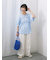 ◎【接触冷感】シャーリングドッキングTシャツ