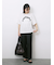 ◎【接触冷感】シャーリングドッキングTシャツ