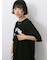 ◎【接触冷感】シャーリングドッキングTシャツ