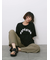 ◎【接触冷感】シャーリングドッキングTシャツ